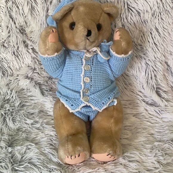 Vintage Collectible Silvestri Brown Stuffed Animal - Picture 1 of 4